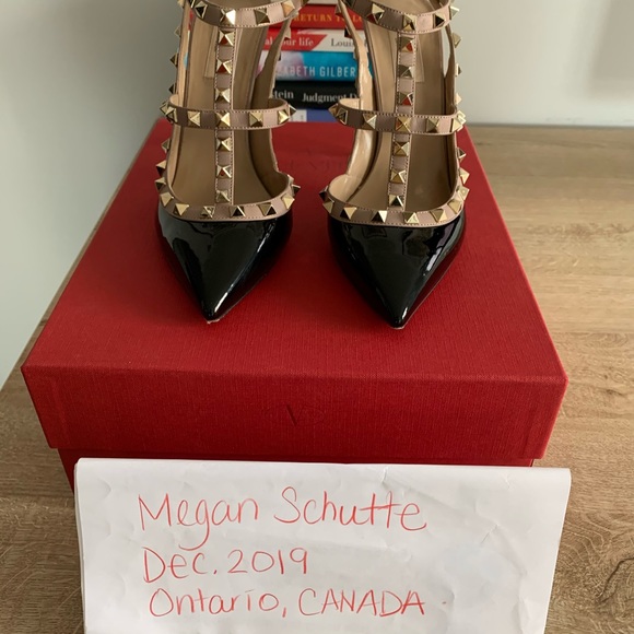 Valentino Rockstud heels 100 m - Picture 2 of 5